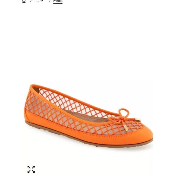 AEROSOLES Shoes - Aerosoles Women's Palma, Mesh Orange, Size 9.5, NWT No box